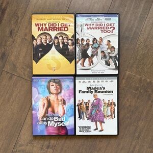 Set of 4 Tyler Perry DVD’s